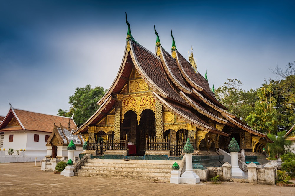 Wat Xieng Thong, a historical temple located in Luang Prabang